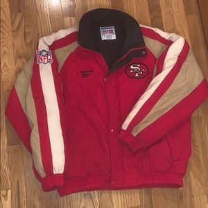 Vintage San Francisco 49ers Reebok pro line